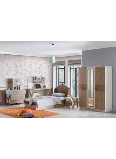 Ahri Mdf Genç Odası Takımı Ahri Mdf Genç Odası Takımı